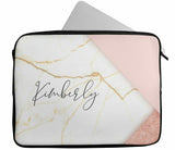 Personalised Any Name Glitter Design Laptop Case Sleeve Tablet Bag Chromebook 22
