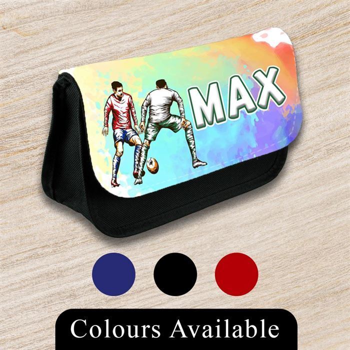 Personalised Pencil Case Generic Girls Boys Stationary Kids School Bag 44