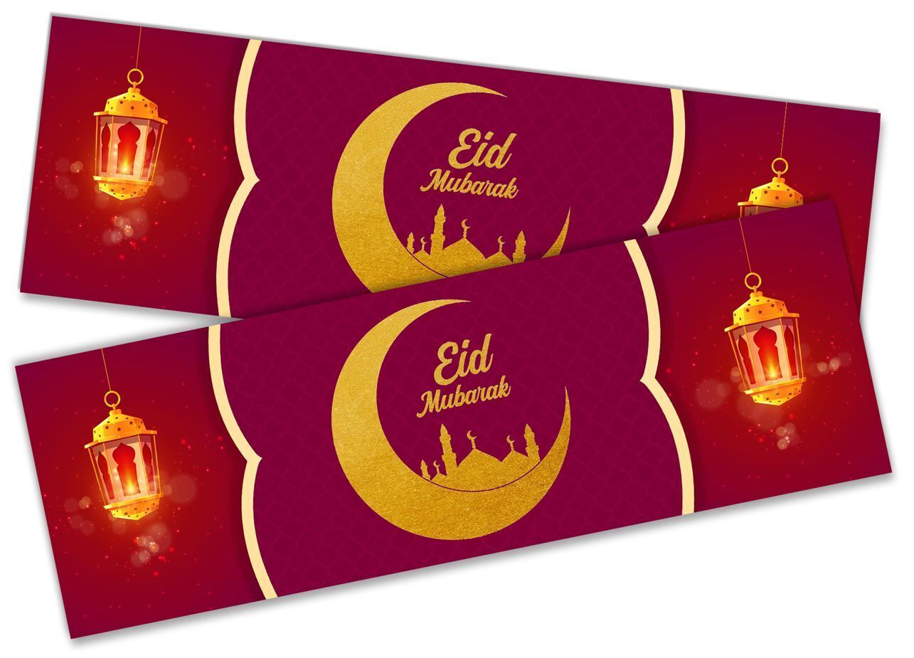 Eid Mubarak Banners Children Kids Adults Party Decoration idea 265