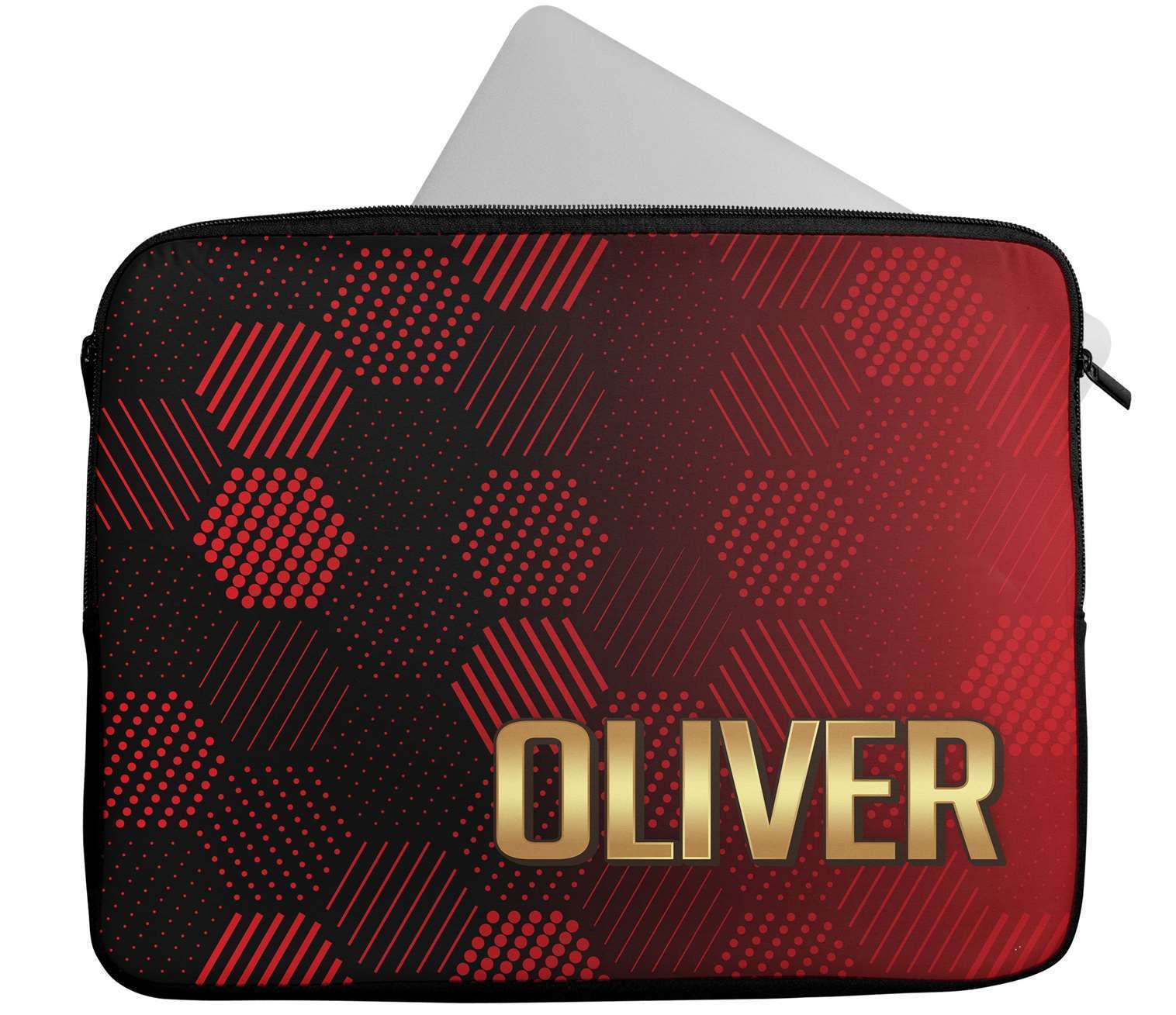 Personalised Any Name Patterned Design Laptop Case Sleeve Tablet Bag 26