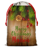 Personalised Christmas Sack Santa Bag Xmas Boy Girl Gift Stocking Bag 1
