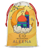 Personalised Eid Sack Bag Boy Girl eid Gift idea Stocking Bag 10