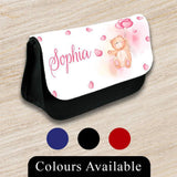 Personalised Pencil Case Animal Girls Boys Stationary Kids School Bag 14