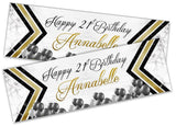 Personalised Birthday Banners Generic Design Children Kids Party Decoration 256