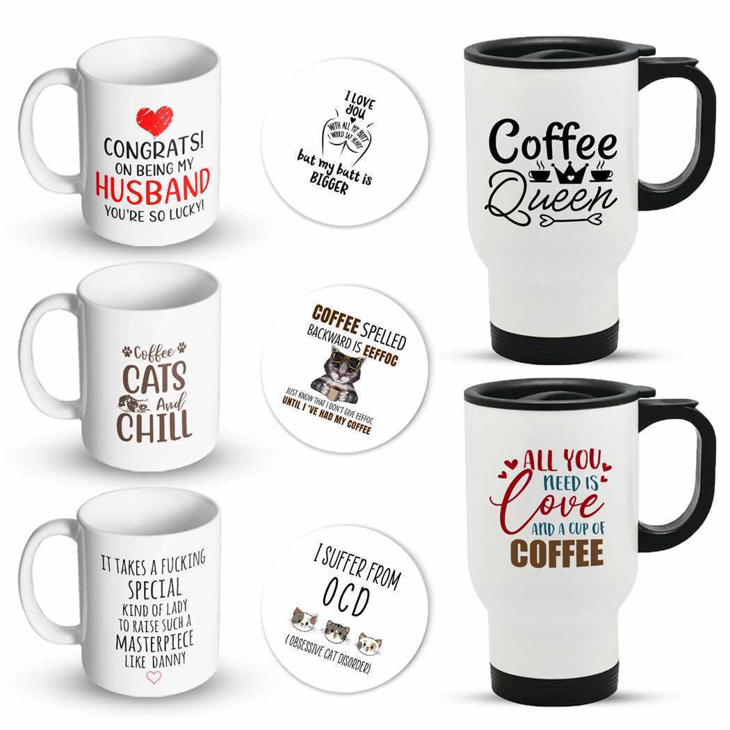 Funny Novelty Ceramic Printed Mug Thermal Mug Gift Coffee Tea 8