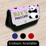 Personalised Pencil Case Generic Girls Boys Stationary Kids School Bag 34