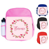Personalised Kids Backpack Any Name Generic Design Boys Girls kid School Bag 46