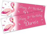 Personalised Birthday Banners Generic Design Children Kids Party Decoration 133