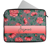 Personalised Any Name Patterned Design Laptop Case Sleeve Tablet Bag 12