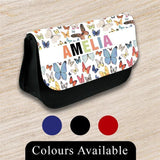 Personalised Pencil Case Generic Girls Boys Stationary Kids School Bag 46