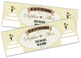 Personalised Wedding Banner Adult Party Celebration Marriage 239