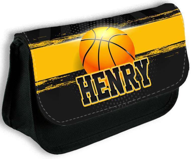 Personalised Pencil Case Football Girls Boys Stationary Kids School Bag 3