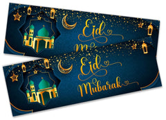 Eid Mubarak Banners Children Kids Adults Party Decoration idea 263