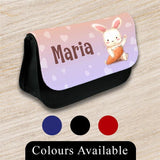 Personalised Pencil Case Generic Girls Boys Stationary Kids School Bag 33