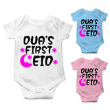 Personalised Eid Baby Vest Baby grow Little baby body suit 3