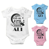 Personalised Eid Baby Vest Baby grow Little baby body suit 25