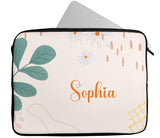 Personalised Any Name Patterned Design Laptop Case Sleeve Tablet Bag 12