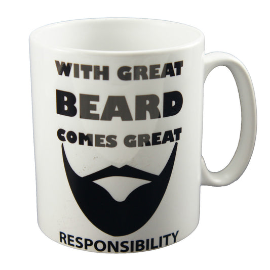 Great Beard Funny Design Novelty Gift Tea Coffee Office Ceramic Mug Beard Gang