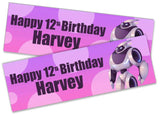 Personalised Birthday Banners Generic Design Children Kids Party Decoration 139