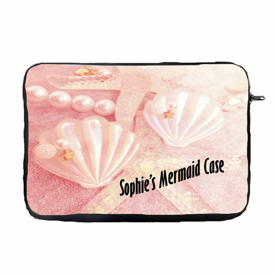 Mermaid Personalised Laptop Case Sleeve Bag  Tablet Bag  Chromebook Gift