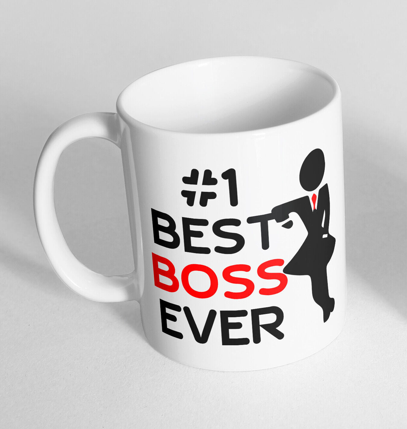 Best Boss Ever Printed Cup Ceramic Novelty Mug Funny Gift Coffee Tea 165