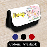 Personalised Pencil Case Generic Girls Boys Stationary Kids School Bag 25