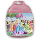 Personalised Kids Lunch Bag Any Name Princess Childrens Girls School Snack Box 