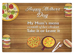 Mothers Day Kitchen Glass Chopping Board Item Gift 1