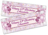 Personalised Birthday Banners Generic Design Children Kids Party Decoration 256