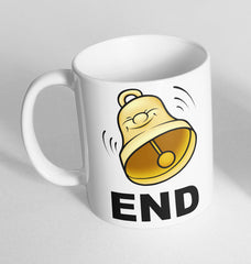 Bell End Design Printed Cup Ceramic Novelty Mug Funny Gift Coffee Tea