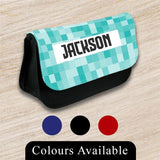 Personalised Pencil Case Generic Girls Boys Stationary Kids School Bag 34