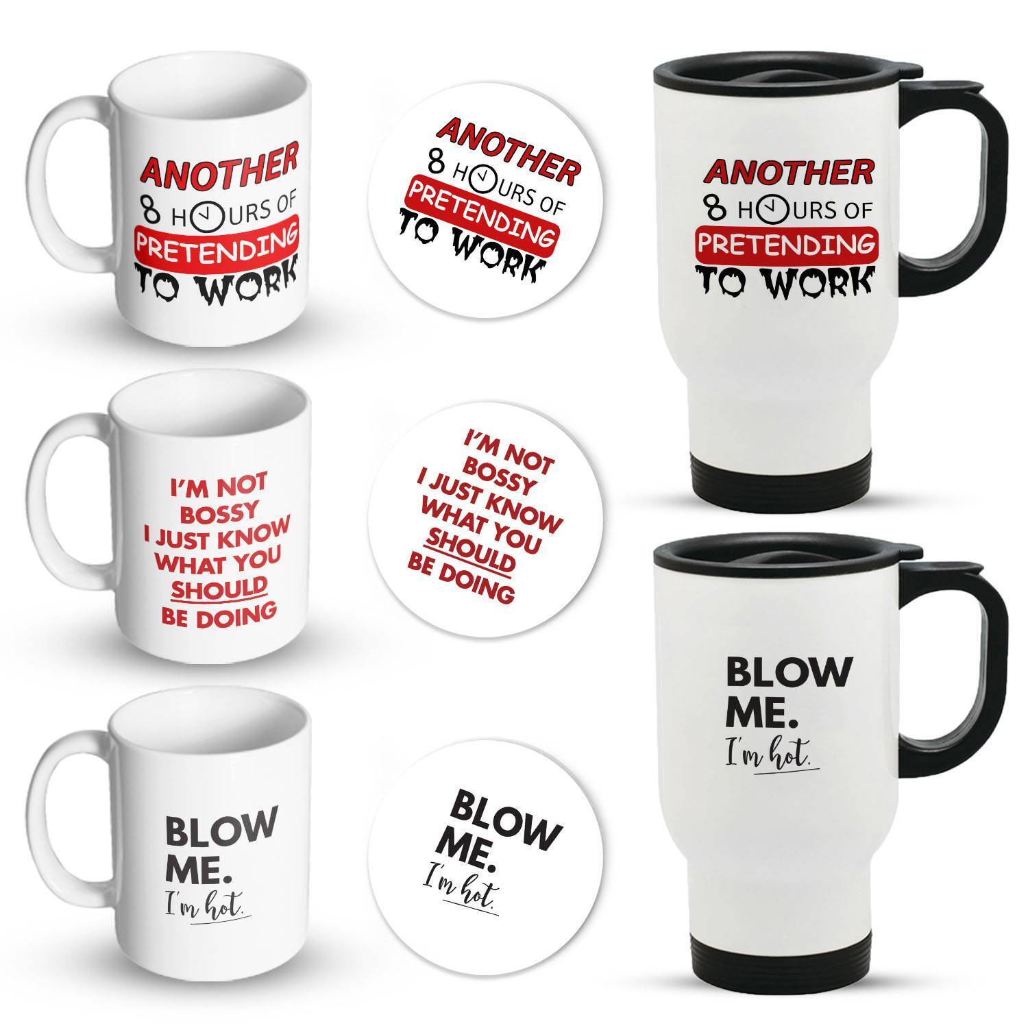 Funny Novelty Ceramic Printed Mug Thermal Mug Gift Coffee Tea 3