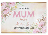 Personalised Any Name Mothers Day Kitchen Glass Chopping Board Item Gift 19