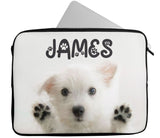 Personalised Any Name Animal Design Laptop Case Sleeve Tablet Bag 59