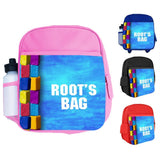 Personalised Kids Backpack Any Name Generic Design Boys Girls kid School Bag 55