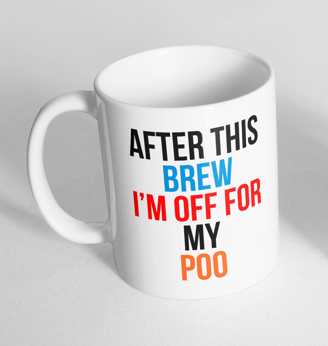 After this brew Printed Cup Ceramic Novelty Mug Funny Gift Coffee Tea 124