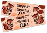 Personalised Birthday Banners Generic Design Children Kids Party Decoration 142