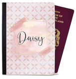 Personalised Glitter Childern Passport Cover Holder Any Name Holiday Accessory 8