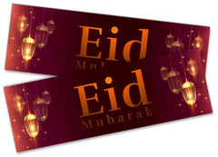 Eid Mubarak Banners Children Kids Adults Party Decoration idea 262