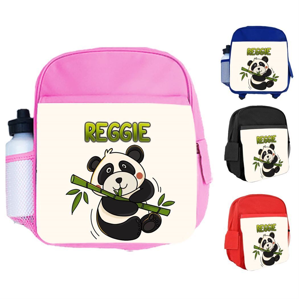 Personalised Kids Backpack Any Name Generic Design Boys Girls kid School Bag 44