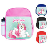 Personalised Kids Backpack Any Name Generic Design Boys Girls kid School Bag 44