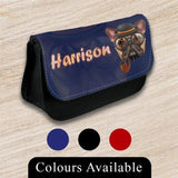 Personalised Pencil Case Generic Girls Boys Stationary Kids School Bag 39