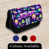 Personalised Pencil Case Generic Girls Boys Stationary Kids School Bag 47