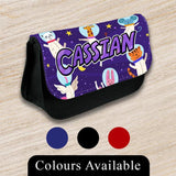 Personalised Pencil Case Generic Girls Boys Stationary Kids School Bag 20