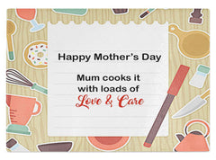 Mothers Day Kitchen Glass Chopping Board Item Gift 1