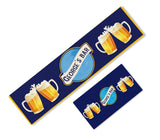 Personalised Any Text Beer Mat Label Bar Runner Ideal Home Pub Cafe Occasion 32