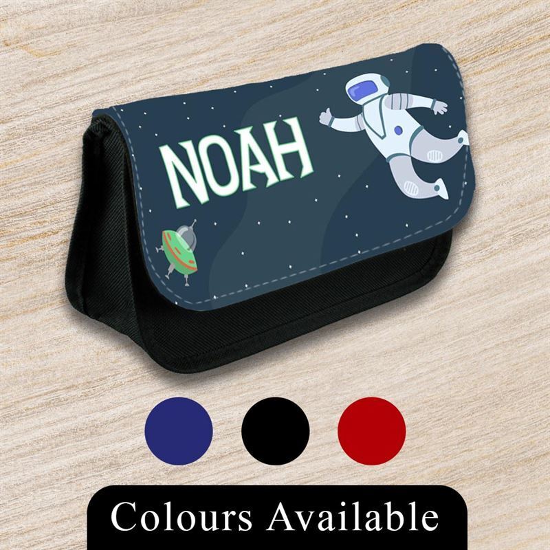 Personalised Pencil Case Generic Girls Boys Stationary Kids School Bag 32