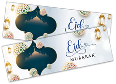 Eid Mubarak Banners Children Kids Adults Party Decoration idea 267