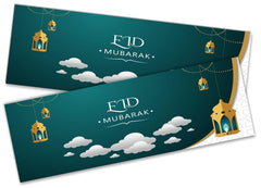 Eid Mubarak Banners Children Kids Adults Party Decoration idea 257