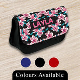 Personalised Pencil Case Generic Girls Boys Stationary Kids School Bag 27